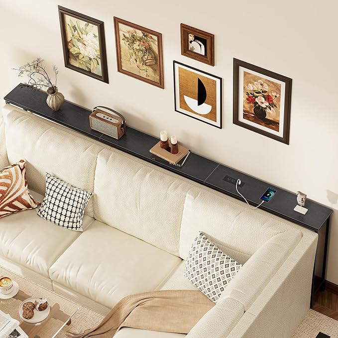 SUPERJARE 102.4 Inch Sofa Table