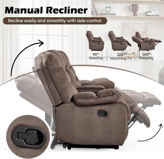 HAOMARKETS Power Recliner Chair Set of 2