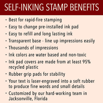 Louisiana Round Notary Stamp | Official State Notary Stamp | Official Seals | Meets State Specifications (Louisiana, Round Stamp)