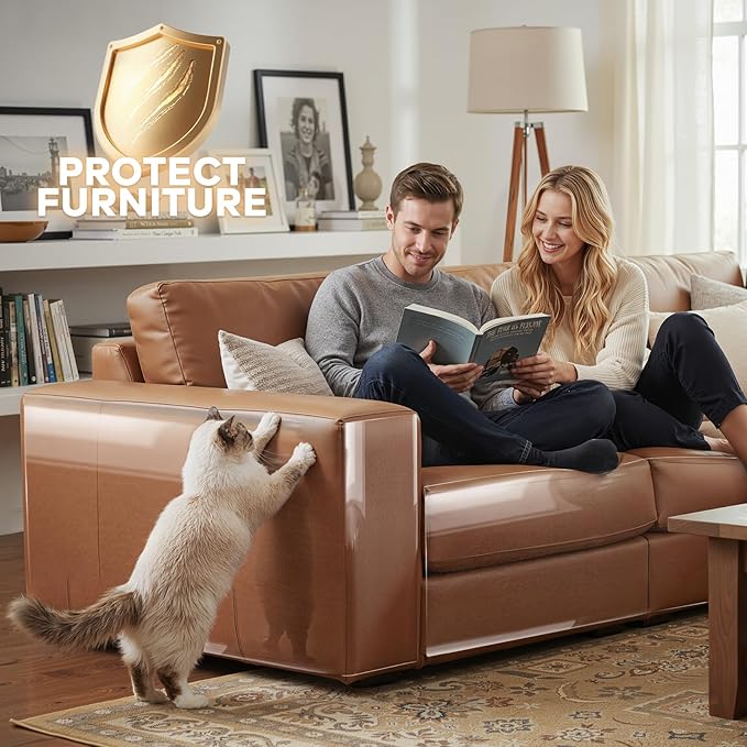 JKLMN Clear Vinyl Cat Scratch Protector