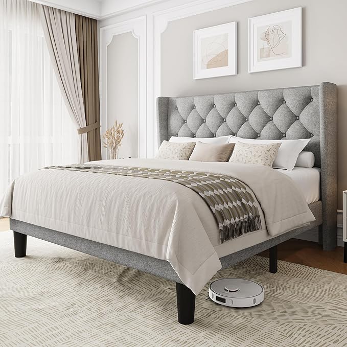 Einhomn Full Size Platform Bed Frame