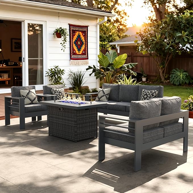 LayinSun Aluminum Furniture Set