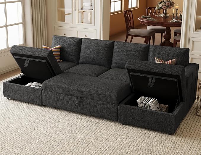 Belffin Modular Sectional Sleeper Sofa Bed