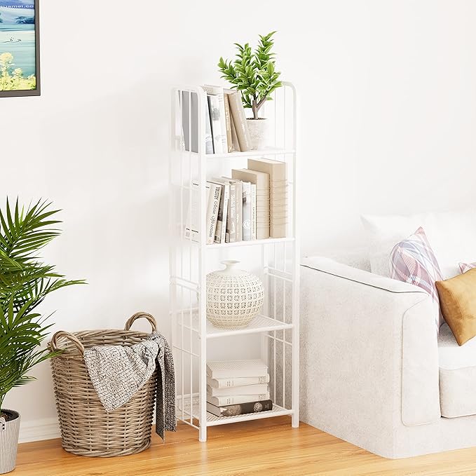 Bookshelf Storage Shelf Small Bookcase Freestanding Storage Stand