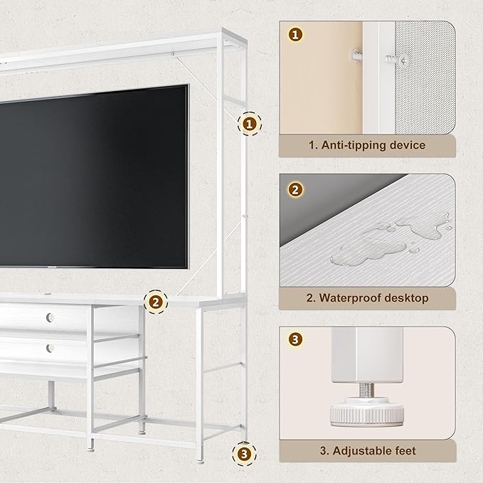 Romorgniz 55" W Entertainment Center