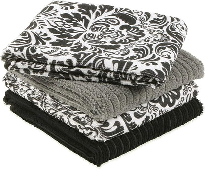 DII Cleaning Collection Multi-Purpose Microfiber, Dishtowel Set