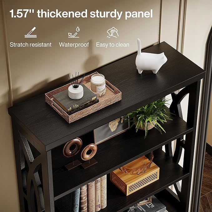 Tribesigns 6-Tier Bookshelf, 71 Inches Tall Freestanding Bookcase, Large