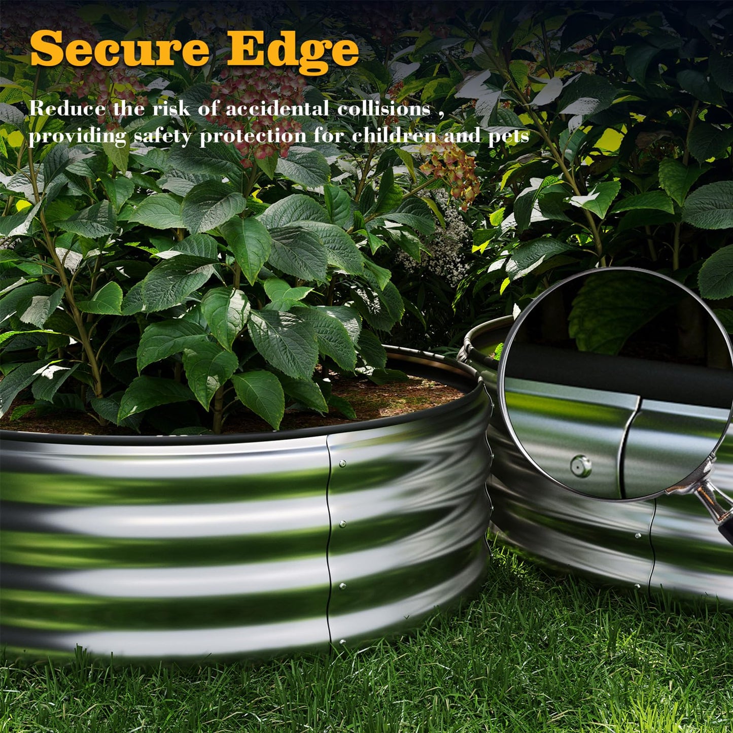 ZFHgarden Galvanized Metal Planter Raised Garden Bed Kit for Gardening Outdoor，4x2x1ft 2 Planter Grow Garden Box Raised Flower Bed，Long Vegetable Clearance Herb Raised Garden Beds for Gardening Metal