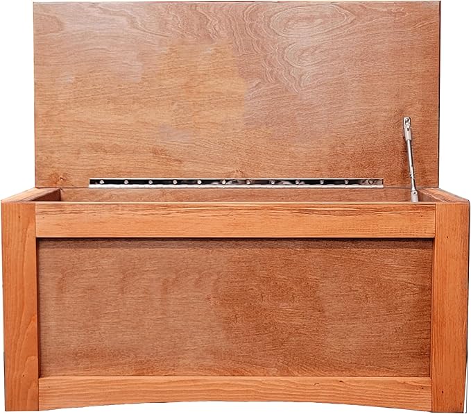 Personalized Engraved Wooden Toy Box