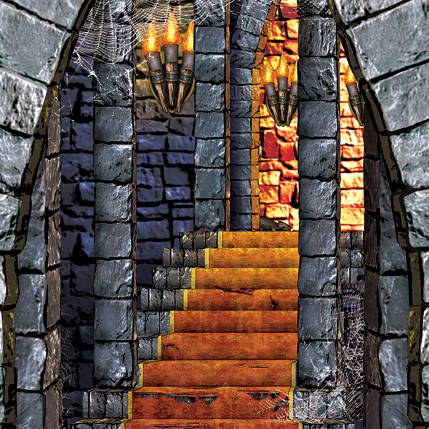 Stairway, Window & Torch Props Party Accessory (1 count) (9/Pkg)