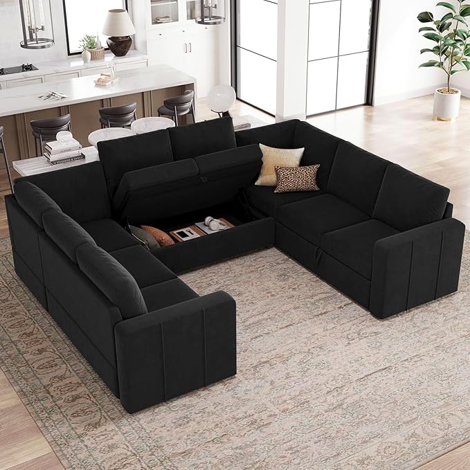 Belffin Modular Sectional Sleeper Sofa Bed