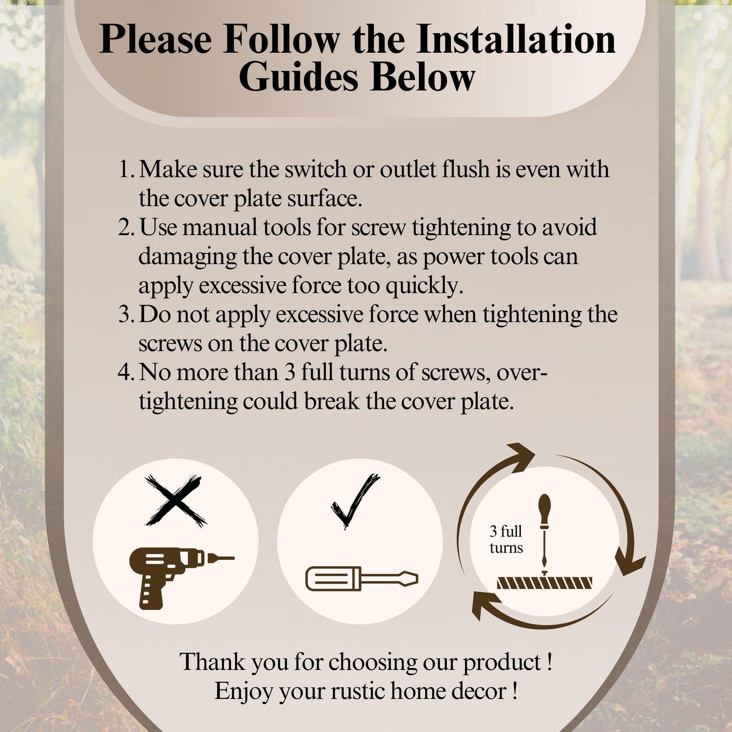 BestGiftEver Double Toggle Decorative Light Switch Cover Plate with Saddle and Boots Accents - Rustic Electrical Switch Plate for Lodge Cabin House Style Ideal for Western Cowboy Theme Enthusiasts