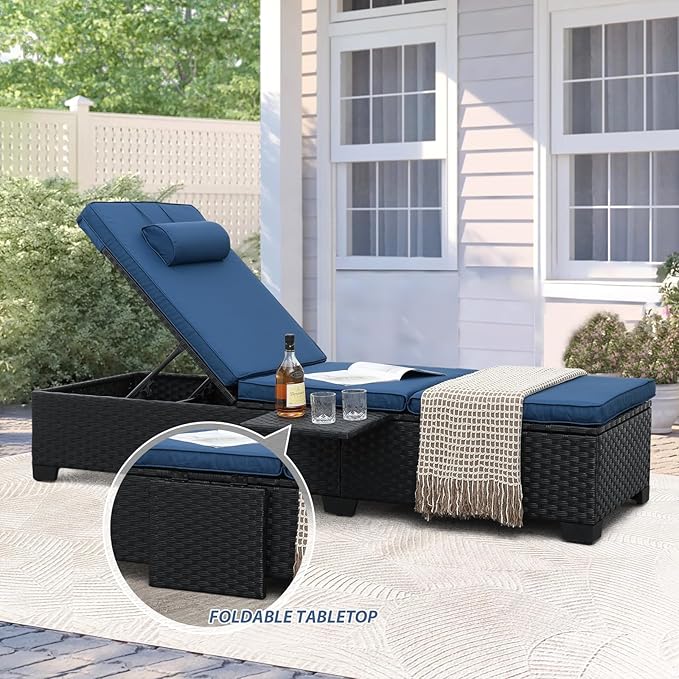 WAROOM Outdoor Chaise Lounge Chairs