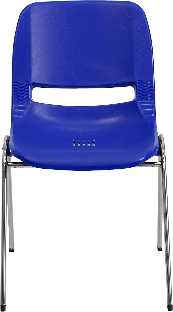 Flash Furniture HERCULES Series 440 lb. Capacity Kid's Navy Ergonomic Shell