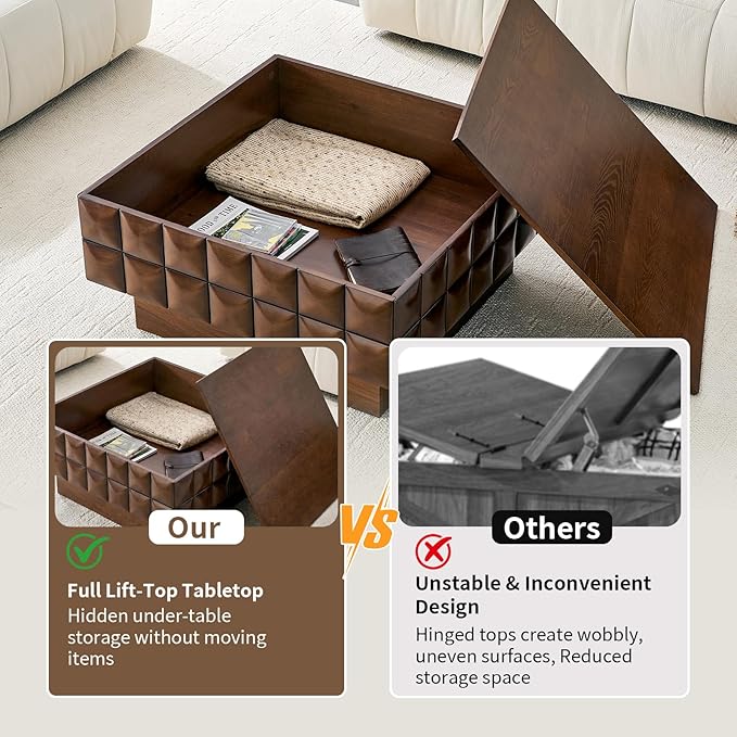 31.89" Square Coffee Table