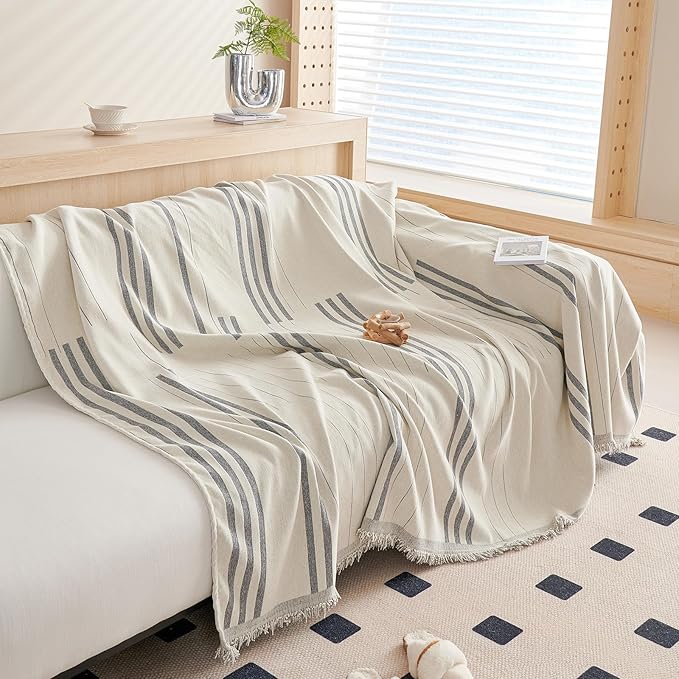 DREAMINGO Couch Cover Reversible Chenille Furniture Protector Sofa Covers