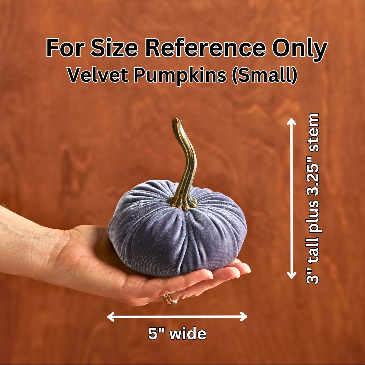 Your Heart's Content Set of 3 Small Velvet Pumpkins, Fall Wedding Centerpiece, Modern Rustic Farmhouse, Mantel Decor, Thanksgiving, Classic Gift (Sm Gray Taupe Ivory)