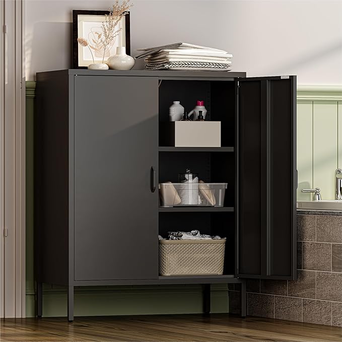 YAUWOH Metal Locker Storage Cabinet