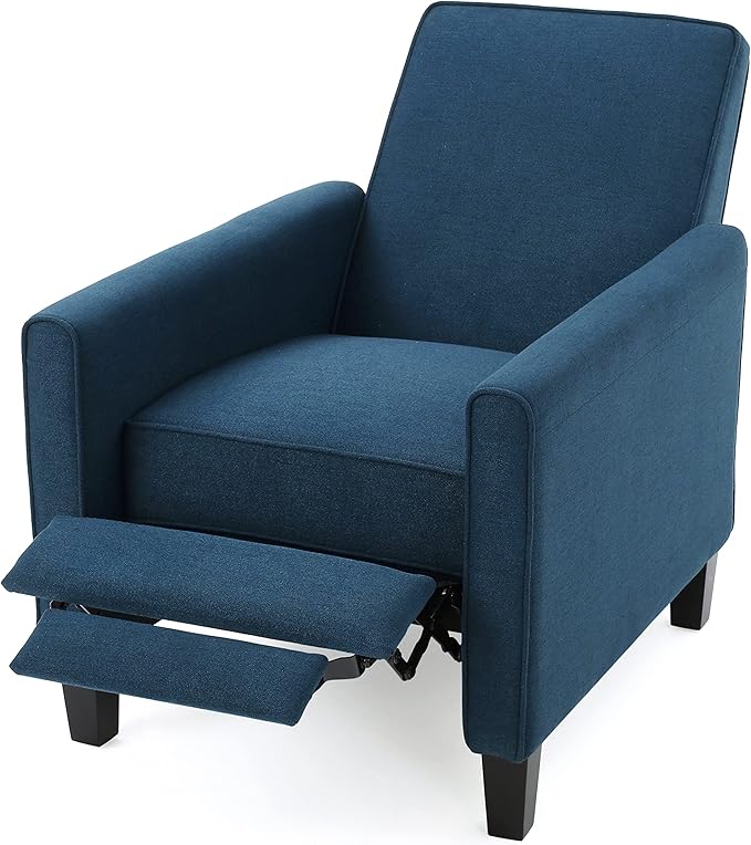 Christopher Knight Home Emmie Fabric Recliner, Dark Brown