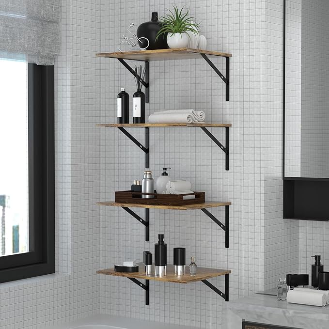 Deep Floating Wall Shelves
