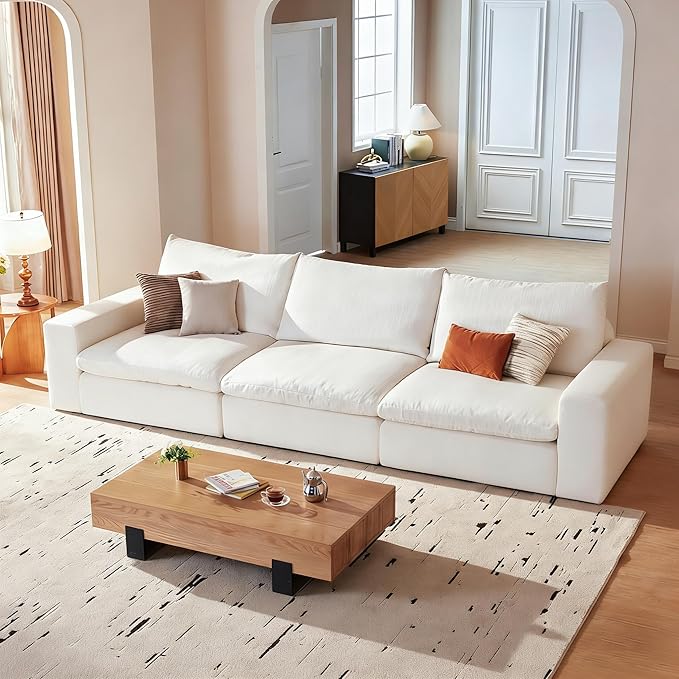Modular Cloud Sofa, 110.2" Cloud Sectional Couches