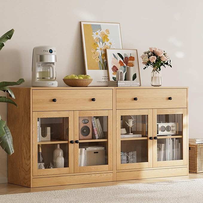 TUSY 71" Large TV Stand Set
