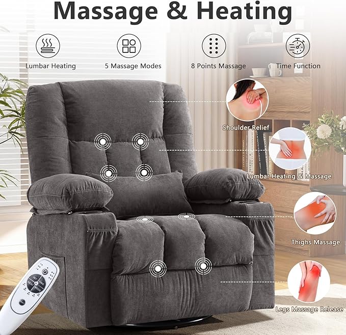 Swivel Rocker Recliner Chair