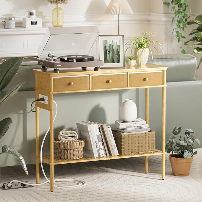 38" Entryway Table Console Table