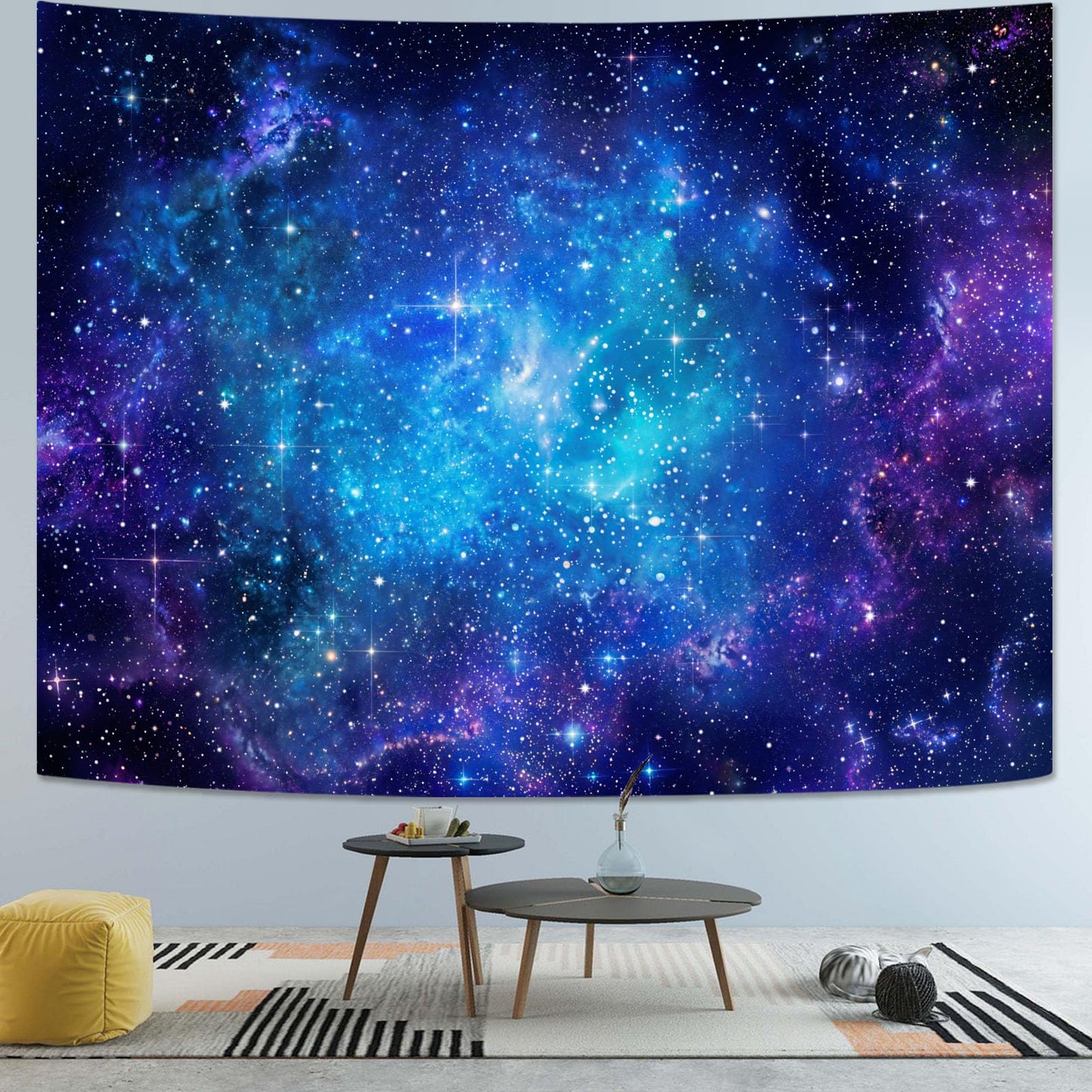 Spenlife Space Tapestry Star Wall Tapestry Galaxy Wall Hanging Tapestries for Bedroom Perfect for Living Room, Bedroom, Dorm Decor Space2 44×60 Inches