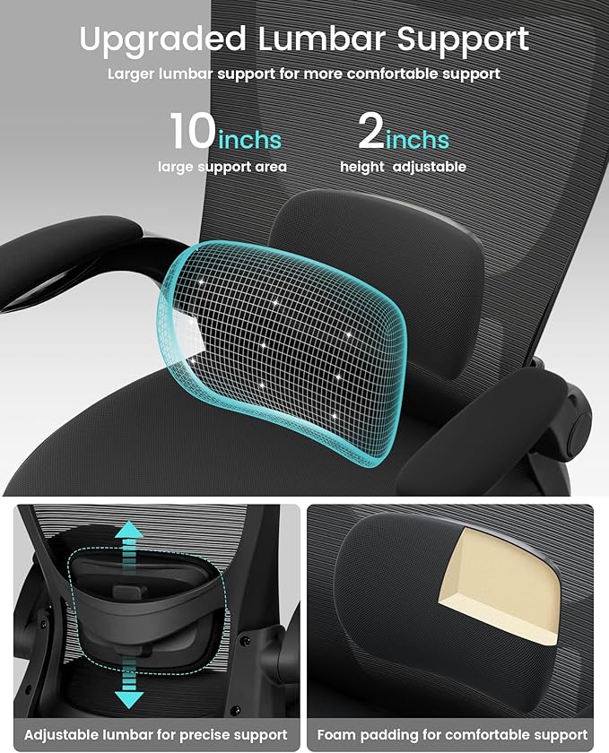 MUXX.STIL Office Chair, Ergonomic Desk Chair