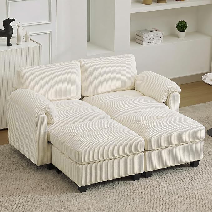61'' Modular Loveseat Sofa