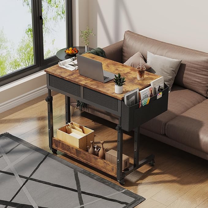 Small Portable Standing Rolling Desk