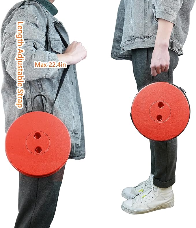 Boreeman Upgraded Folding Stool Lightweight Yet More Sturdy