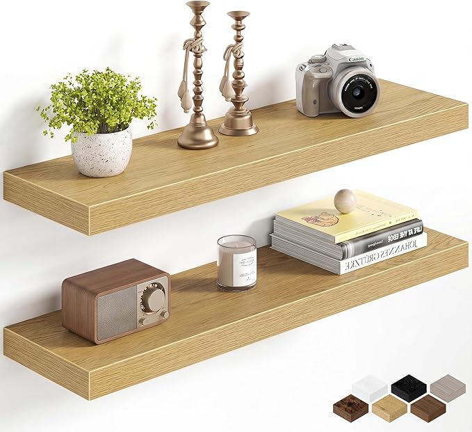 Fun Memories 30Inch Floating Shelves
