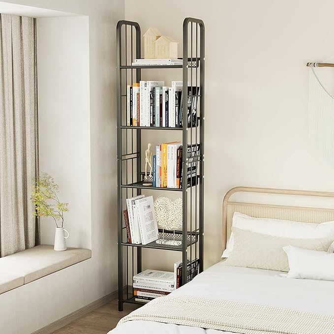 Bookshelf Storage Shelf Bookcase Freestanding Storage Stand