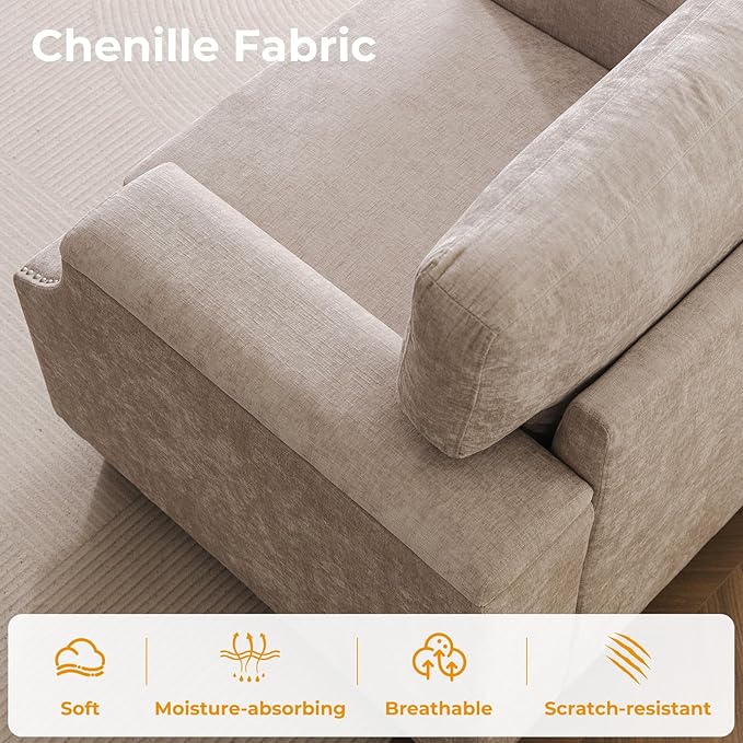 Oversized Accent Chair Set of 2