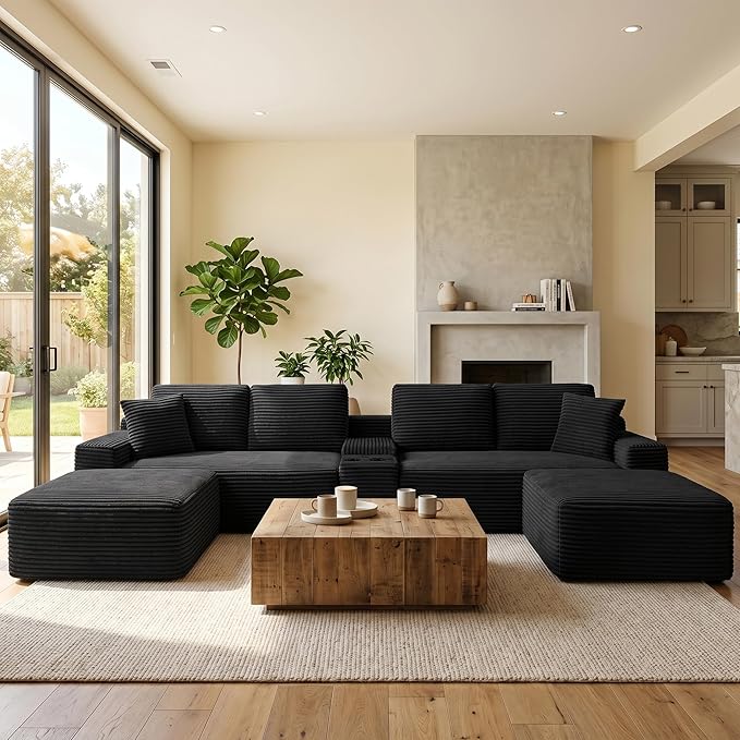 125" Oversized Sectional Couches