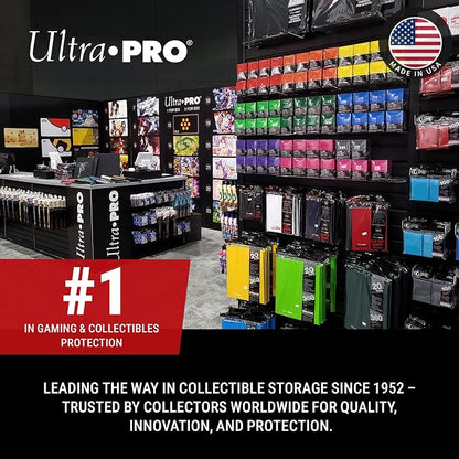 Ultra Pro 2025 Pokemon Card Binder 9 Pocket Featuring Pikachu – Trading Card Binder Holds 360 Cards Side Loading – Organizer for TCG Collectors with Elastic Strap Closure for Sleeved Cards