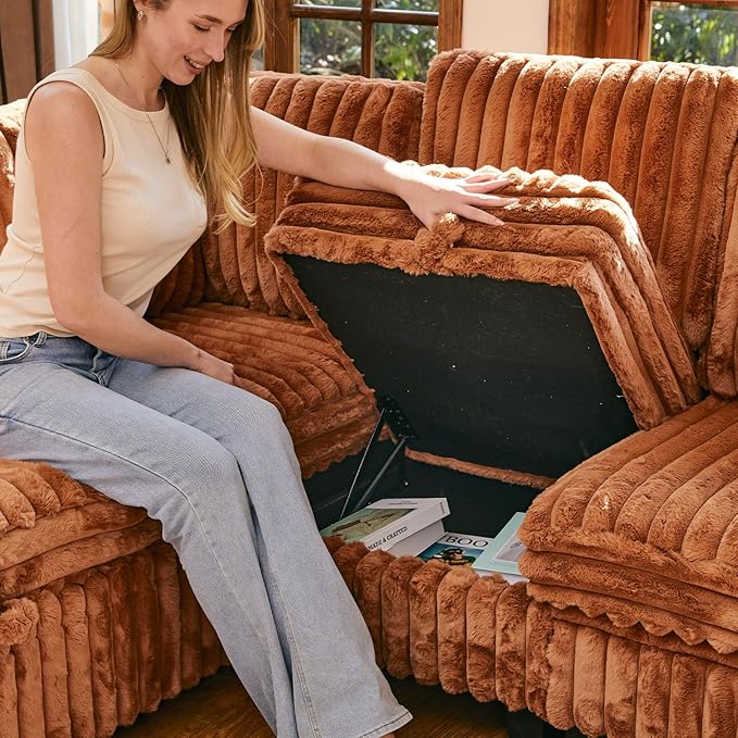 Belffin Plush Corduroy Single Module
