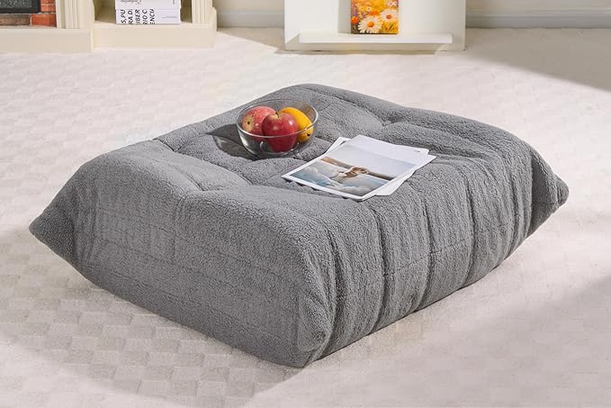 Bean Bag Pouf Ottoman, Foot Stool, Foot Rest