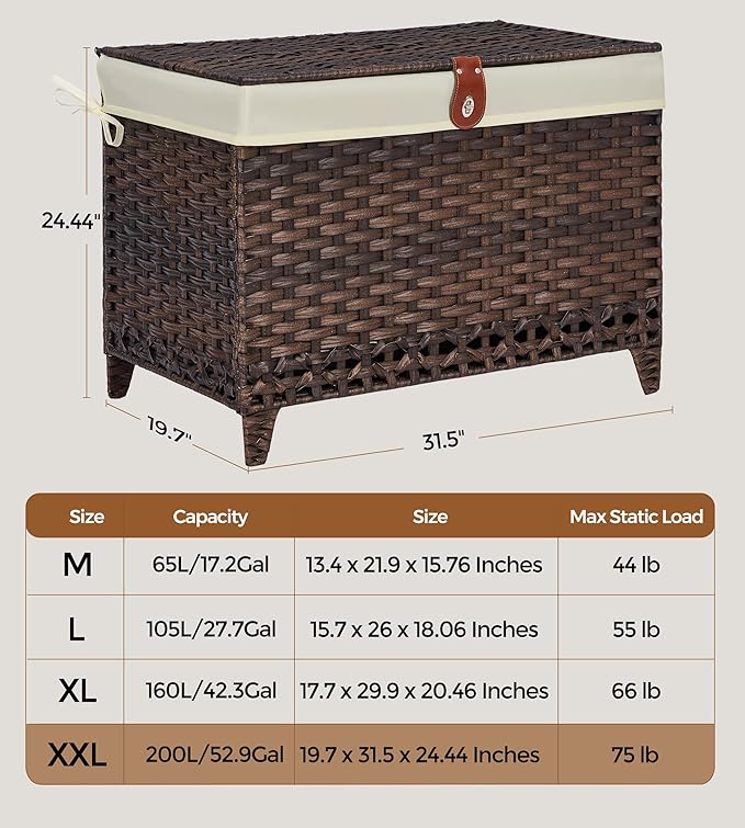 Honjourai Wicker Storage Basket