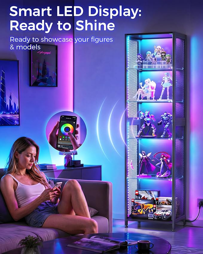 AODK 72" Tall Display Case