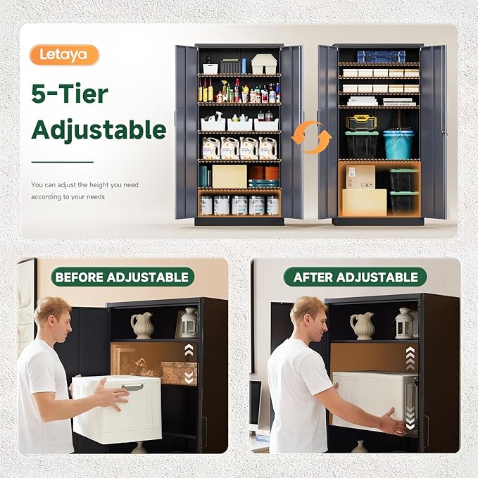 Letaya Metal Storage Cabinets