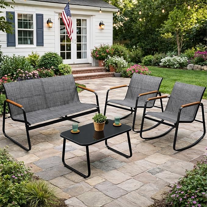 Kozyard 4-Piece Outdoor Patio Furniture Set