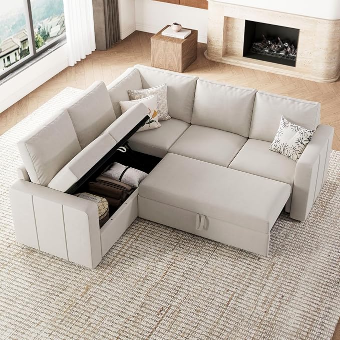 Belffin Modular Sectional Sleeper Sofa