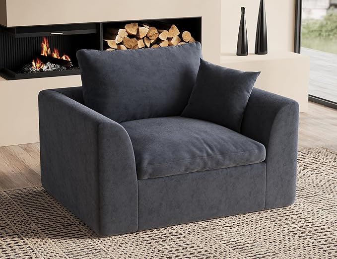 ohllob 48.6" Single Sofa, Small Boneless Couches