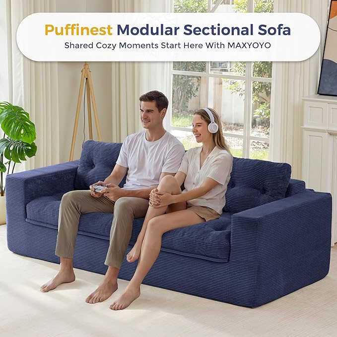 MAXYOYO 79" Loveseat Sofa Couch
