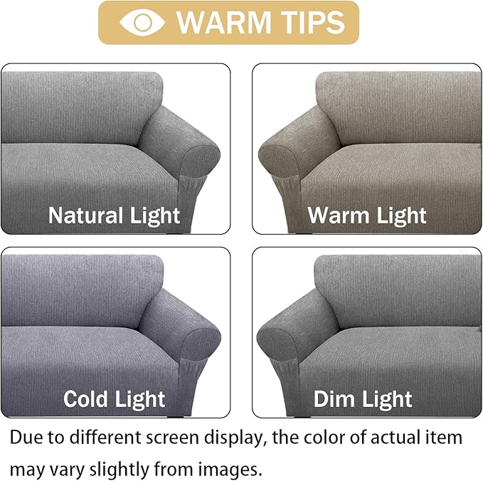 Armchair Slipcover with 1 Pillow Cover
