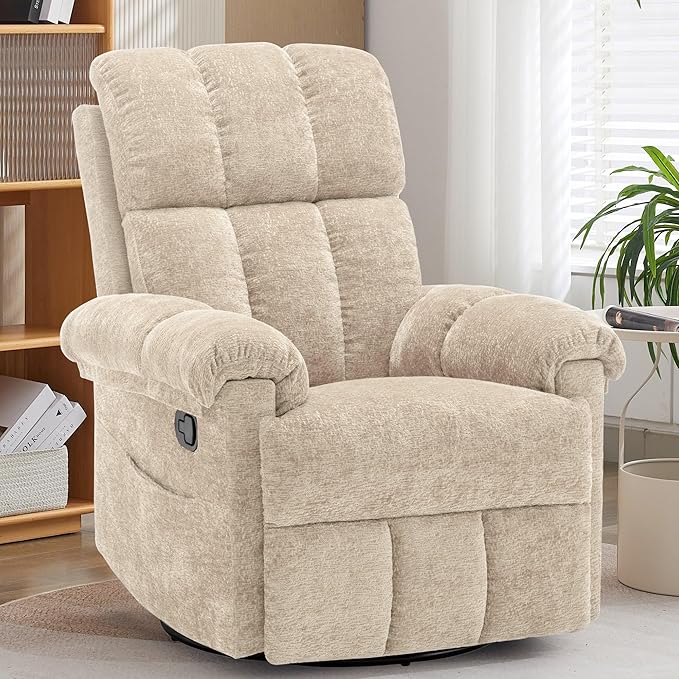 Korser Recliner Chair, Small Rocker Recliner Chair