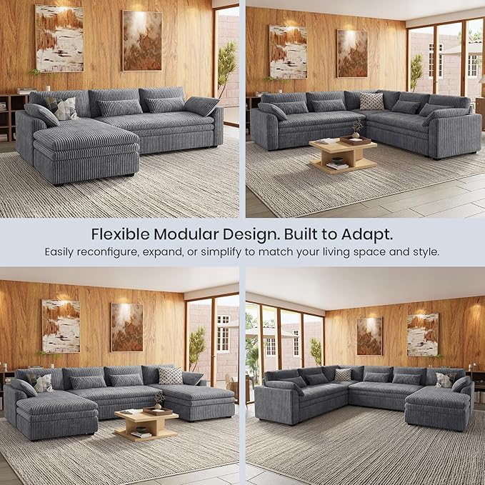 Belffin Large Modular Sectional Sofa